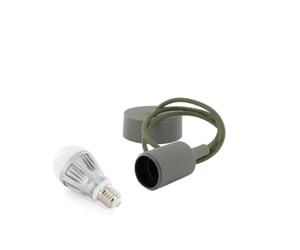 CHACON Web kit de suspension kaki + ampoule LED bluetooth