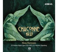 Mona Hartmann – Chaconne 1927 – Werke für Orgel – Import – Aeolus