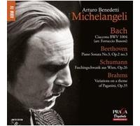 Michelangeli plays Bach, Beethoven, Schumann, Brahms
