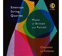 CHACONNES AND FANTASIAS - EMERSON STRING QUARTET CD NEUF