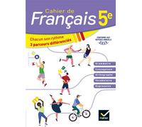 Chacun son rythme – Français 5e – Cahier élève – Éd. 2020 – Hatier