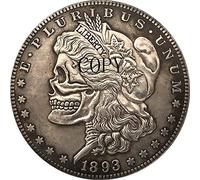 Chaenyu Hobo Nickel Two Face 1893 USA Morgan Dollar Copie de pièces de Monnaie commémorative Collection