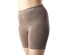 Chaffree Culotte boxer anti-frottements et élastique pour femme Pour yoga, course - marron - XX-Large