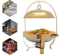 Chafing Dish, 8 litres, acier inoxydable