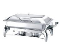Chauffe plat & assiette Atosa Chafing Dish à Induction GN1/1 Couvercle Vitré - - -