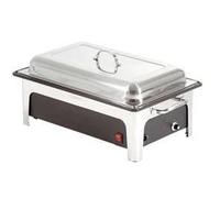 Chafing Dish électrique - Bartscher GN 1/1 - Profondeur 100 mm - Acier inoxydable