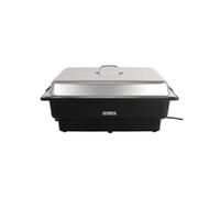 Olympia - Chauffe-Plats électrique Olympia 13,5 l - Chafing Dish avec contrôle de température réglable et Couvercle en Acier Inoxydable, réchaud de Buffet CM266