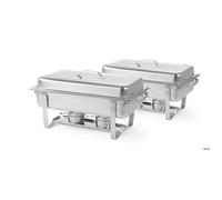 Chafing dish Gastronorme 1/1 Kitchen Line 9L 2 pièces 600x358x(H)295mm - Hendi