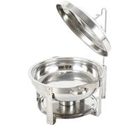 Chafing Dish, grande capacité, design élégant, argenté