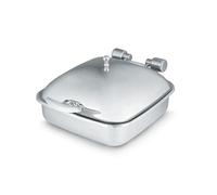 Chafing Dish Induction Carré en Acier Inoxydable