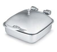 Chafing Dish Induction Carré en Acier Inoxydable Pujadas