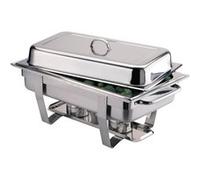 Chafing Dish Inox 9 L - Lot de 2 - Olympia