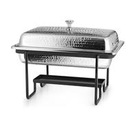 Chafing dish rectangle martelé 4l 40cm