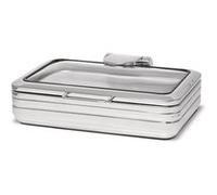 Chafing Dish Rectangulaire GN 1/1 avec Couvercle en Verre Pujadas G