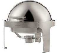 Chafing Dish Rond avec Couvercle Roll Top 6 L - Pujadas - - Acier inoxydable6 x485mm