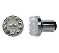 Chaft Ampoule feu stop Led rouge 12V 21W BAY15D pour moto LA30 Neuf