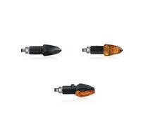 Chaft IN136 Paire Clignotants Indicateur Tinny Noir Orange Homologué