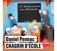 Daniel Pennac – Chagrin d'école – CD audio (texte lu) – Gallimard