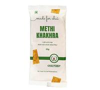 Chai Point Methi Khakhra (Pack Of 10) | Ready to Eat Snacks | Chai Time Snacks | Indian Snacks