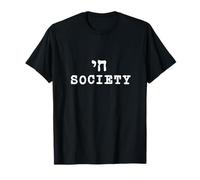 Chai Society Juive Pride Hébreu Juif Am Israël T-Shirt