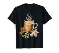 Chai Tea Latte Cafe Coffee Lover Spice T-Shirt
