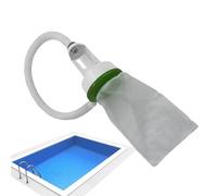 Chaies Attrape-feuilles pour aspirateur de piscine - Kit skimmer de piscine - Filet de nettoyage automatique réutilisable et efficace pour enlever la saleté, les déchets et