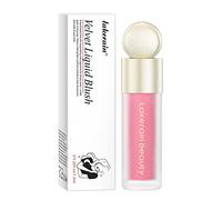 Chaies Blush Liquide, Crème Mat À Texture Mousse, Sensation Légère Et Respirante, Joues Look Naturel, Super Hydratant, Longue Durée, Cosmétiques, Rose, Tube, Mate, Rosé