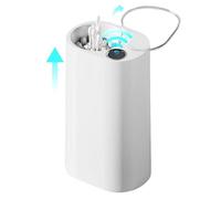 Chaies Boîte de Stockage Automatique pour Coton-Tige,Boîte d'Éjection Électrique Automatique pour Coton-Tige - Récipient Rechargeable Pratique pour Voyage Salle de Bain Maquillage Femmes Infirmières