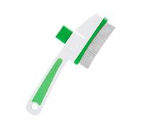 Chaies Brosse pour chat contre la perte de cheveux | Accessoire de soins pour animaux avec un bouton de déboutonnage - Peigne à puces pour chiots pour le nettoyage, pour la perte de cheveux, le bain