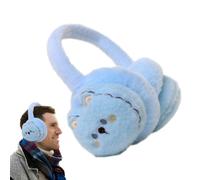 Chaies Cache-oreilles moelleux - Réglables - Cache-oreilles en fourrure pour femme et fille - Cache-oreilles d'extérieur pour temps froid - Cache-oreilles d'hiver pour à partir de 6 ans