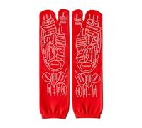 Chaies Chaussettes de Noël colorées, chaussettes de Noël douces - Chaussettes de Noël élastiques anglaises, accessoires de vacances doux, accessoires de massage amusants pour le voyage