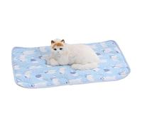 Chaies Coussin rafraîchissant pour animaux de compagnie, coussin rafraîchissant pour chien, en maille imperméable pour l'été, accessoire de refroidissement multifonctionnel, étanche à la poussière