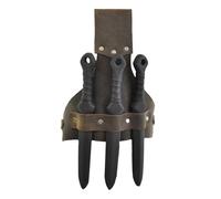Chaies Dagues Fourreau Grenouille | Épées universelles médiévales en Cuir PU poignards Grenouille - Épées en Cuir PU Frog Holster pour Fantaisie, Historique, Cosplay