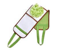 Chaies de toilette exfoliant pour le dos - Serviette de bain pour adultes - Pliable - Pour femme et homme