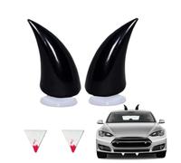 Chaies Décoration Extérieure pour Voiture - Ornement De Pare-Chocs Halloween - Cornes Et 3D Modification Automobile pour Camion Moto Amateurs Restauration Pro Détail Personnalisateurs