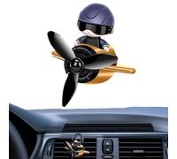 Chaies Désodorisant de voiture avec pinces à air - Diffuseur de parfum pour grille d'aération de voiture - Thérapie de parfum pour voiture, petit avion