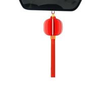 Chaies Diffuseur de parfum pour voiture - Rechargeable - Pendentif désodorisant pour voiture - Aromathérapie - Accessoire de voiture avec lanterne rouge