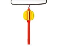 Chaies Diffuseur de parfum rechargeable pour voiture - Pendentif désodorisant pour voiture - Aromathérapie - Accessoire de voiture avec lanterne rouge - Diffuseur d'huile décorative