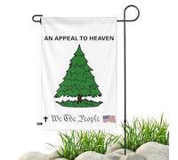 Chaies Drapeau de l'arbre de la Liberté, Drapeau Appel | Drapeau de la cour de pin, Bannière verticale double face Décoration extérieure, 30,5 x 45,7 cm, We The People Revolution Commémoration pour le