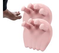 Chaies Entraîneur de voûte plantaire, écarteur de voûte plantaire, écarteur d'orteils, correcteur de valgus du pouce, entretoises d'orteils pour redresser les orteils qui se chevauchent pour hommes et
