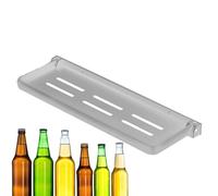 Chaies Étagère flottante pliante pour salle de bain - Étagère de rangement flottante en aluminium - Étagère de rangement flottante murale
