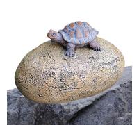 Chaies Fake Rock Key Hider, pierre cachée, fausse pierre pour le rangement des clés, pierre artificielle ignifuge pour un nouveau propriétaire ou quelqu'un qui voyage beaucoup