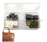 Chaies Fermeture Magnétique | 40 Pièces De Fermoir | Boucle Magnétique En Forme De Fleur De Prunier,Pour Portefeuille Bagages Vêtements Confection De Projets D Artisanat En