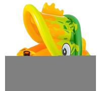 Chaies Flotteur De Baignade Enfant | Flotteur Bébé Piscine avec Auvent,Équipement Gonflable Jeu Aquatique Temps Chaud Garçons Filles 1-5 Ans