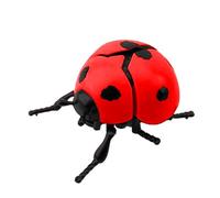 Chaies Jouet coccinelle en marche, jouet animal à remonter | Petit jouet pour animal de compagnie transformant - Jouet à enrouler pour simulation de coccinelle - Accessoire de fête pour enfants et