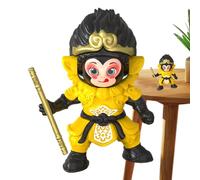 Chaies Jouet Singe - avec Fonction de Changement de Visage, décoration réaliste de Singe pour décoration Amusante - Étagère pour Chambre d'enfant