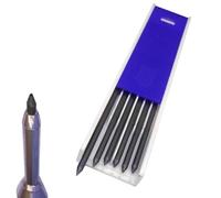 Chaies Mines de recharge solides pour porte-mine | 2,8 mm - Crayon de charpentier massif pour la construction | Recharge de marqueur de travail du bois avec long nez et trou profond