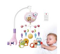 Chaies Mobiles de pépinière | Mobile de chambre d'enfant avec lumières musicales et télécommande - Jouet mobile musical tournant de pépinière automatique pour des cadeaux de Noël et d'anniversaire