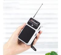 Chaies Petit Poste Radio Portable AM FM | Radio Extérieure AM/FM,avec Lampe Torche Compacte Polyvalente Outil de Secours Camping Randonnée Voyage Maison Activités Extérieures