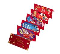 Chaies Porte-Argent de Noël | avec 10 Fentes pour Cadeaux de Bas - Carnet d'argent Pliant de Noël - pour Filles Femmes Hommes Parents Amis Famille Anniversaire Et Réunions